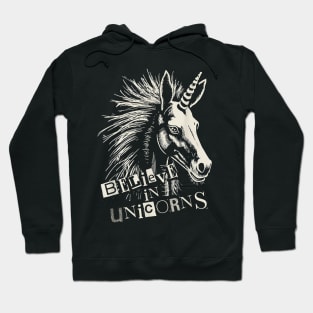 Believe In Unicorns T-Shirt Hoodie